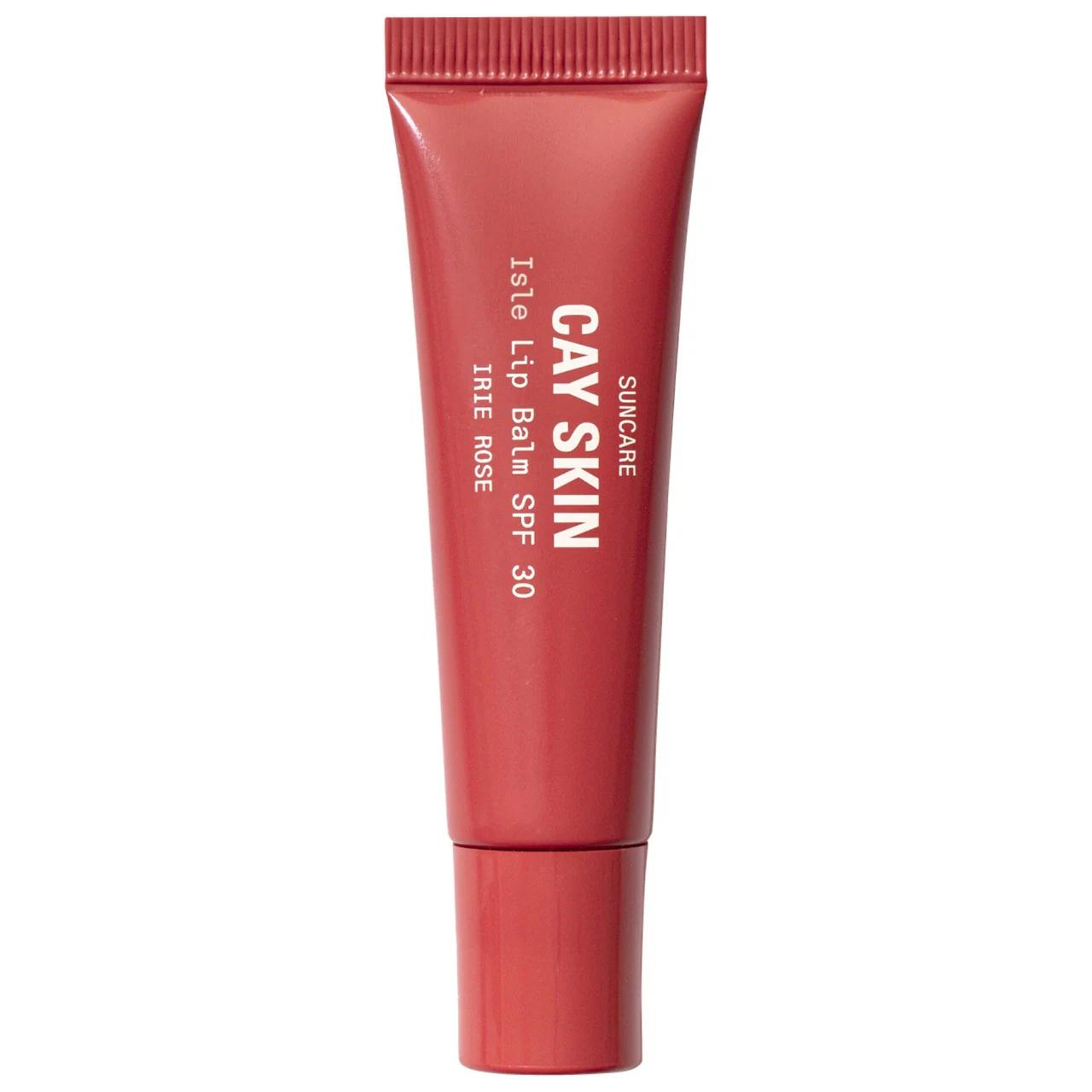 Isle Lip Balm SPF 30 red tube by Beauty Care Bag, vanilla brown sugar flavor on Tampa Home & Garden Store