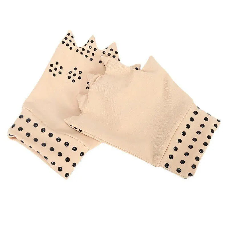 1 Pair Magnetic Therapy Gloves Wrist Support Arthritis Pain Relief Heal Joints Braces Supports Health Sport Care Hand Massager - Tampa Home & Garden Store