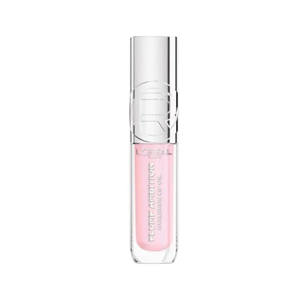 Lip oil L’Oréal Paris Plump Ambition Hyaluron, pink bottle, hyaluronic lip care on Tampa Home & Garden Store