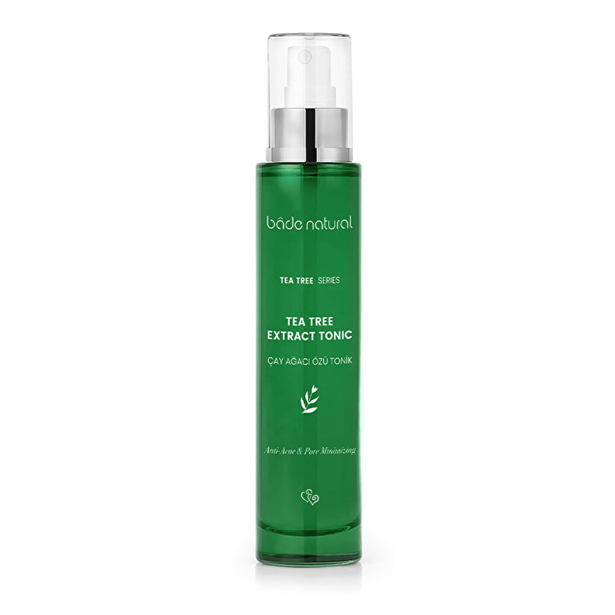 Tea Tree Extract Toner by Beauty Care Bag in green bottle with pump for purifying pores on Tampa Home & Garden Store