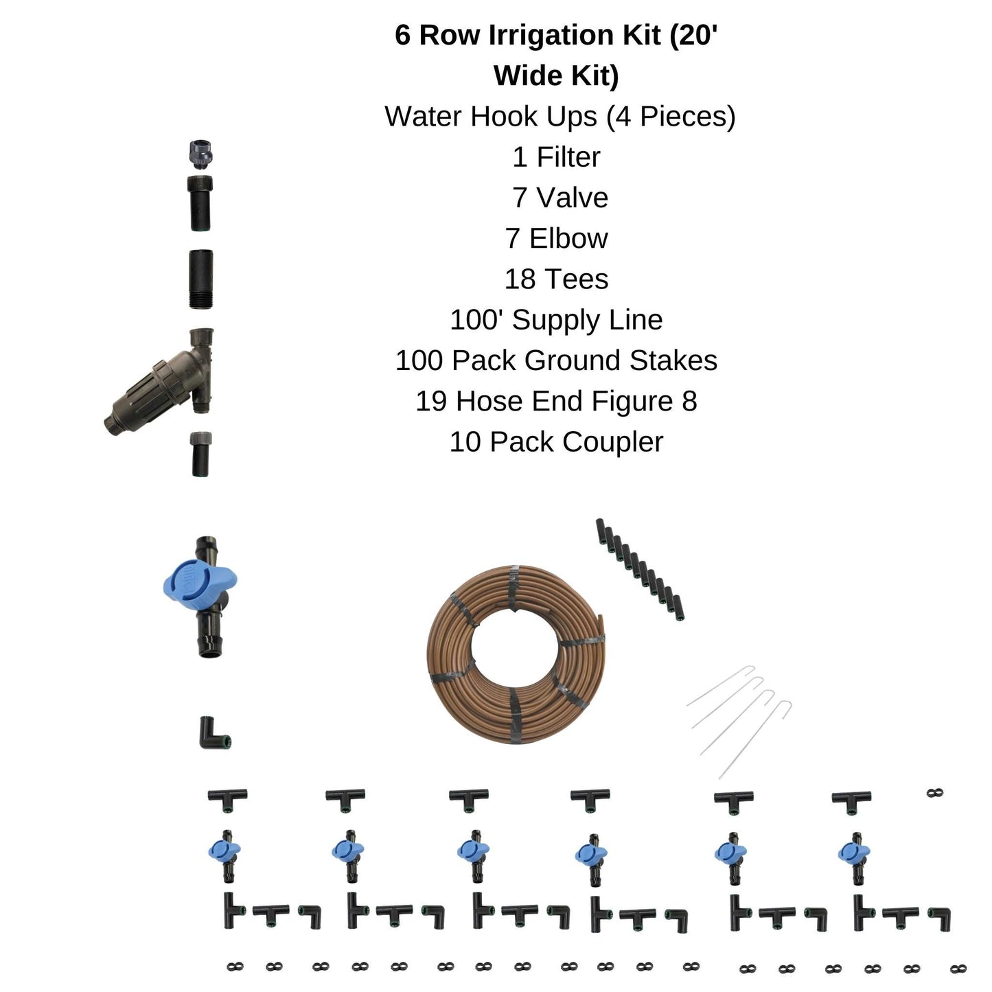 Greenhouse Drip Irrigation System | Customizable