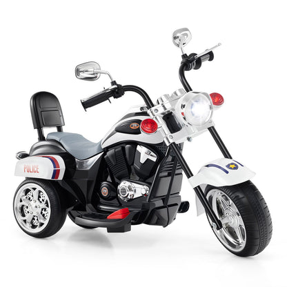 6V 3 Wheel Kids Motorcycle-Blue