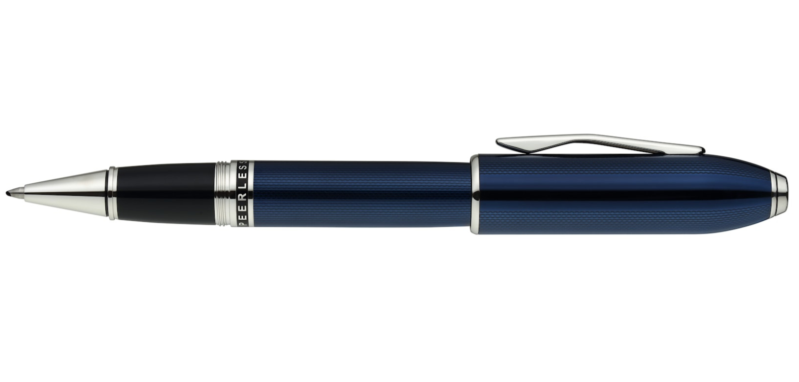 A.T. Cross Peerless Rollerball Pen in cobalt blue with diamond pattern and Swarovski crystals on Tampa Home & Garden Store