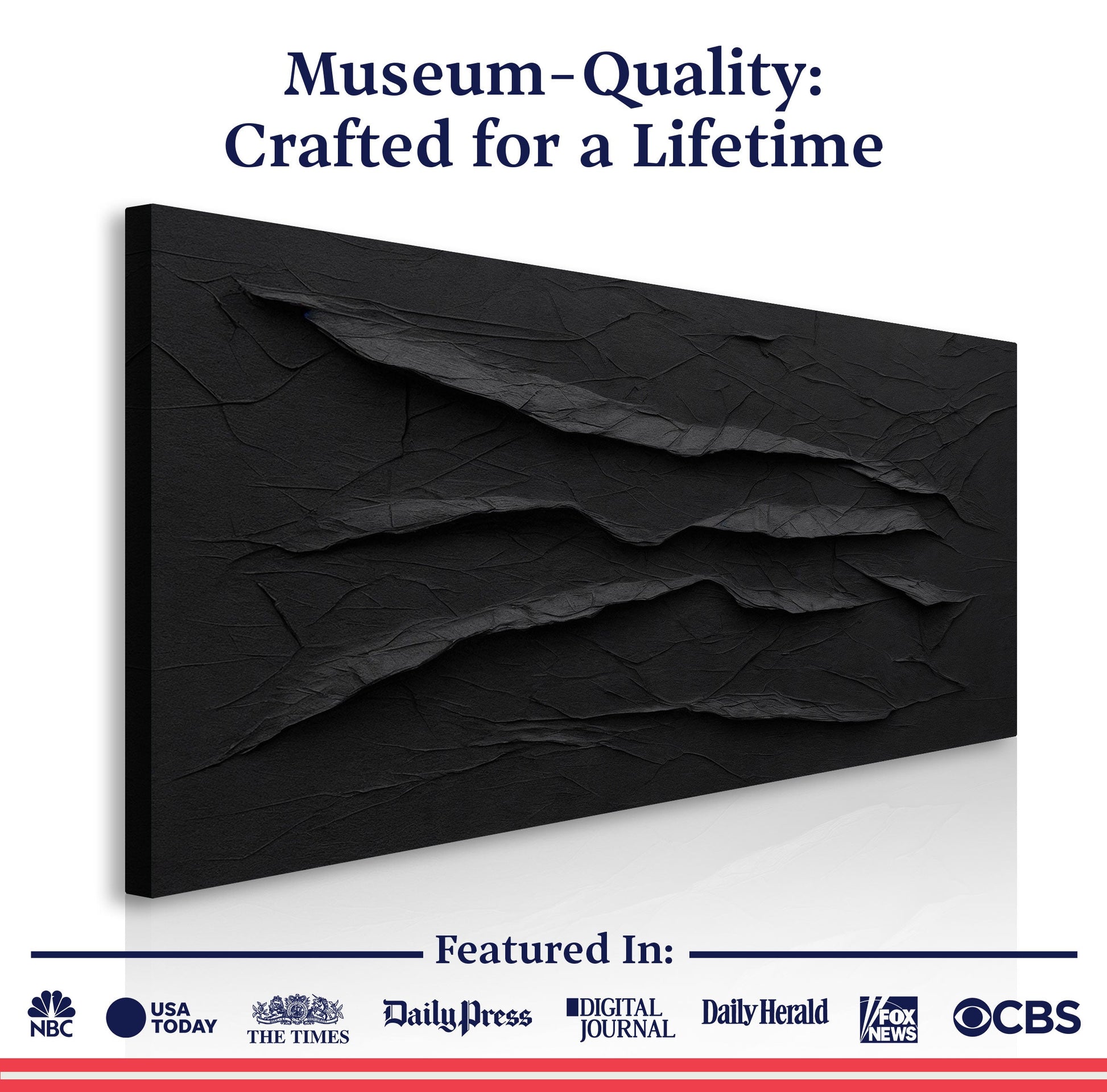 Modern Abstract Minimalist Wall Art IV canvas by Tailored Canvases, crafting canvas on Tampa Home & Garden Store