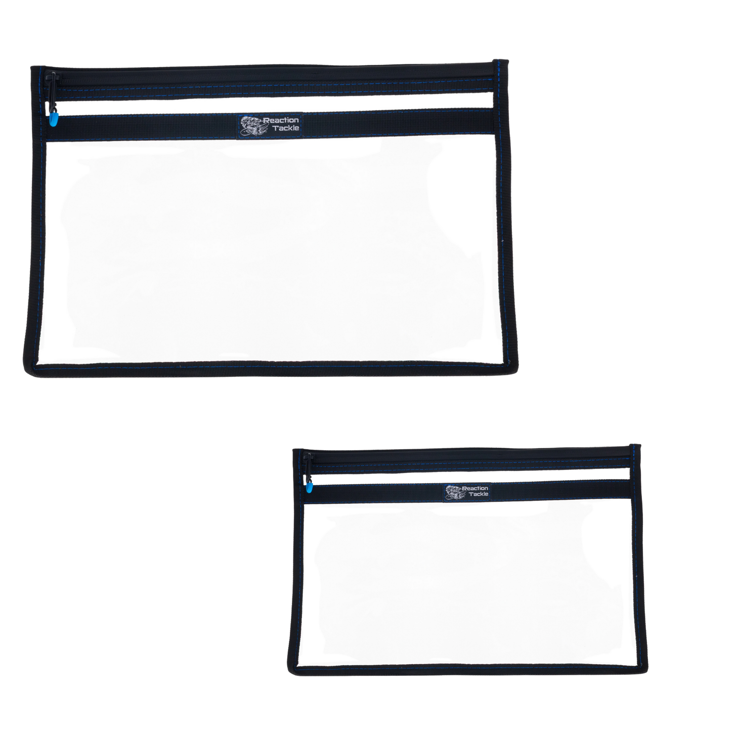 Reaction Tackle Clear Storage Bag Tackle Pak - Water-Resistant Plastic Storage - New