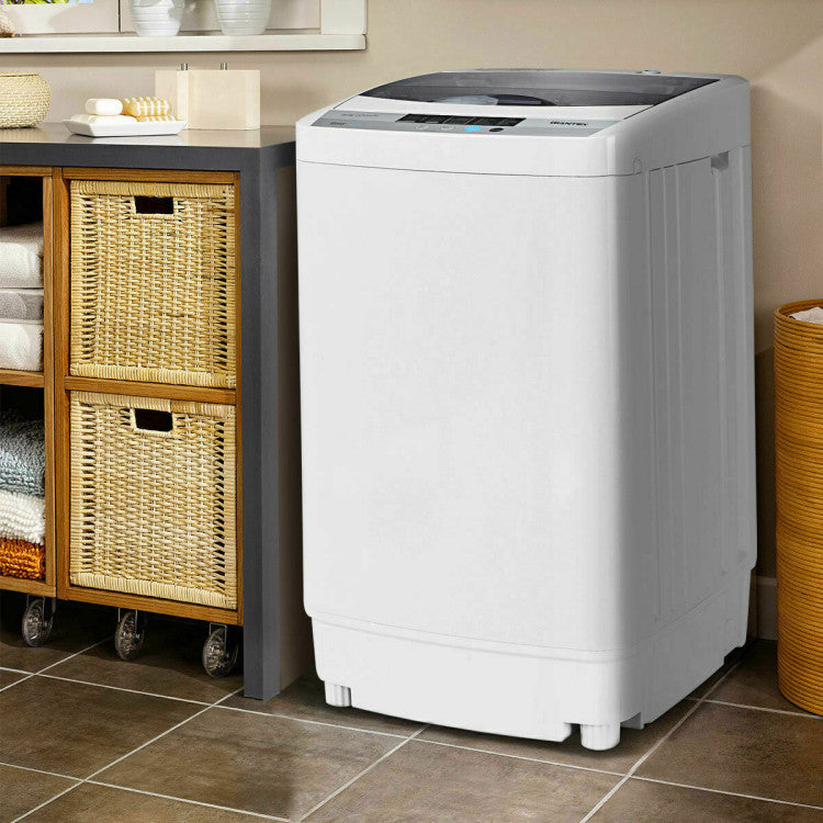 Lavadora automática de 12 lb con 10 configuraciones