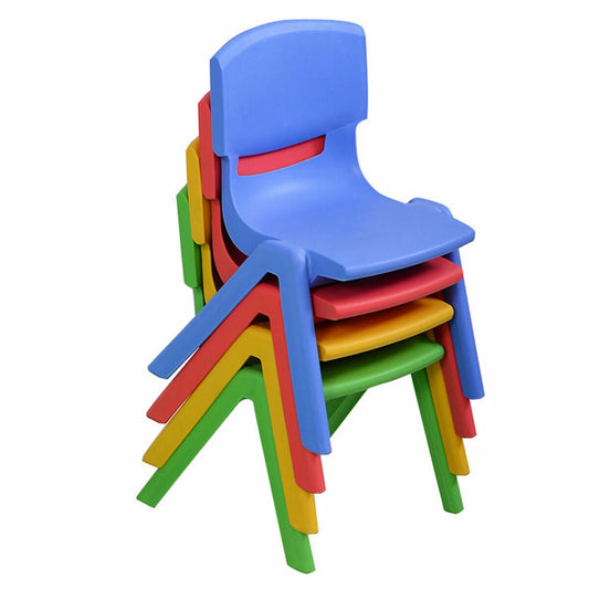 4-pack Colorful Stackable Plastic Children Chairs - Tampa Home & Garden Store
