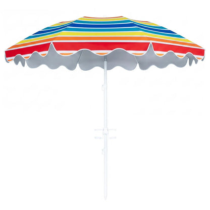 Beach Umbrella 6.5 ft With UPF Sun Protection