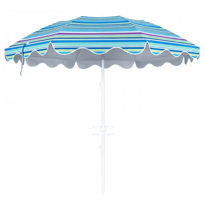 Beach Umbrella 6.5 ft With UPF Sun Protection