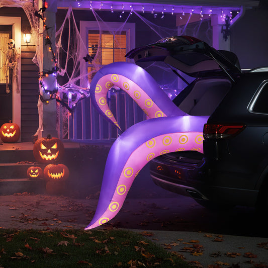 6.5 Ft Inflatable Tentacles with LED Lights and Suction Cups - Tampa Home & Garden Store