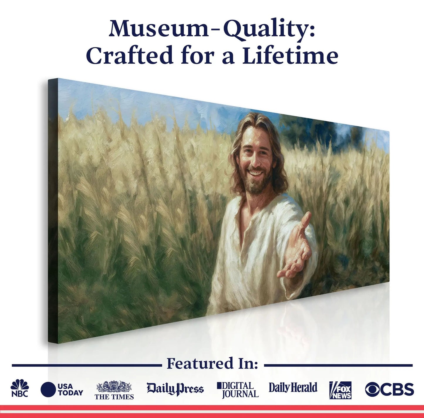 Savior's Invitation Faith Wall Art III Canvas