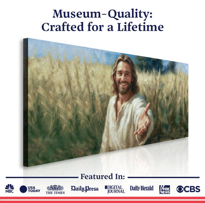 Savior's Invitation Faith Wall Art III Canvas