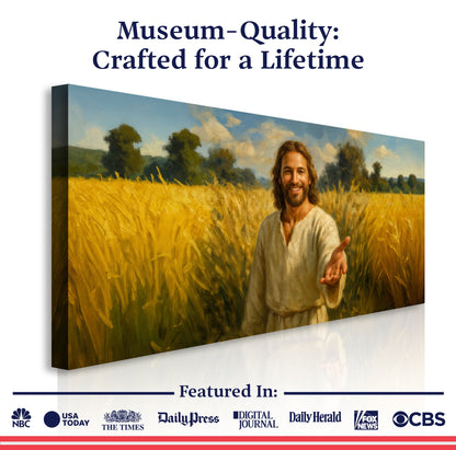 Canvas: Savior's Invitation Faith Wall Art II by Tailored Canvases; crafting canvas on Tampa Home & Garden Store