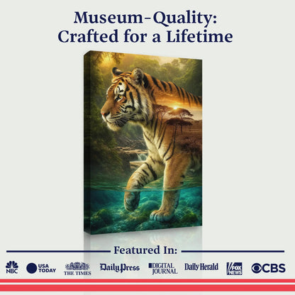Tiger's Allegory Wall Art Decor Home Gallery
