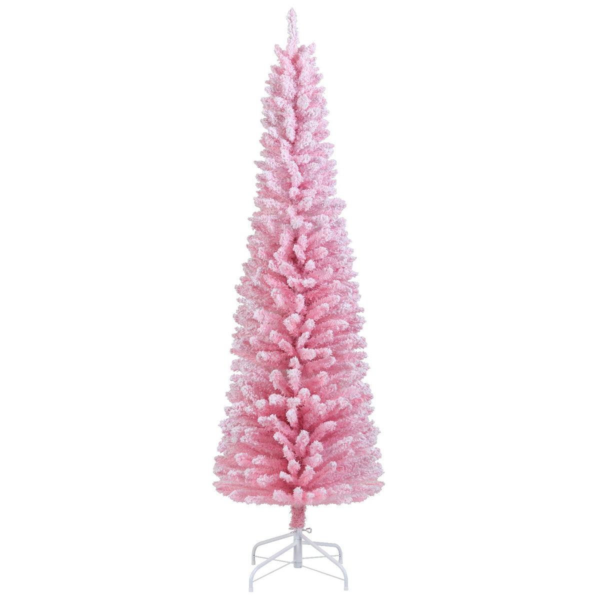 6 ft pink artificial Christmas tree with 460 tips and folding metal stand DirectDeals on Tampa Home & Garden Store