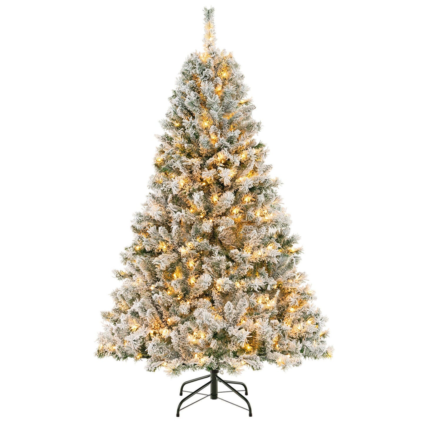 Árbol de Navidad artificial de 6/7/8 pies, forma rápida en 3 minutos - 6 pies
