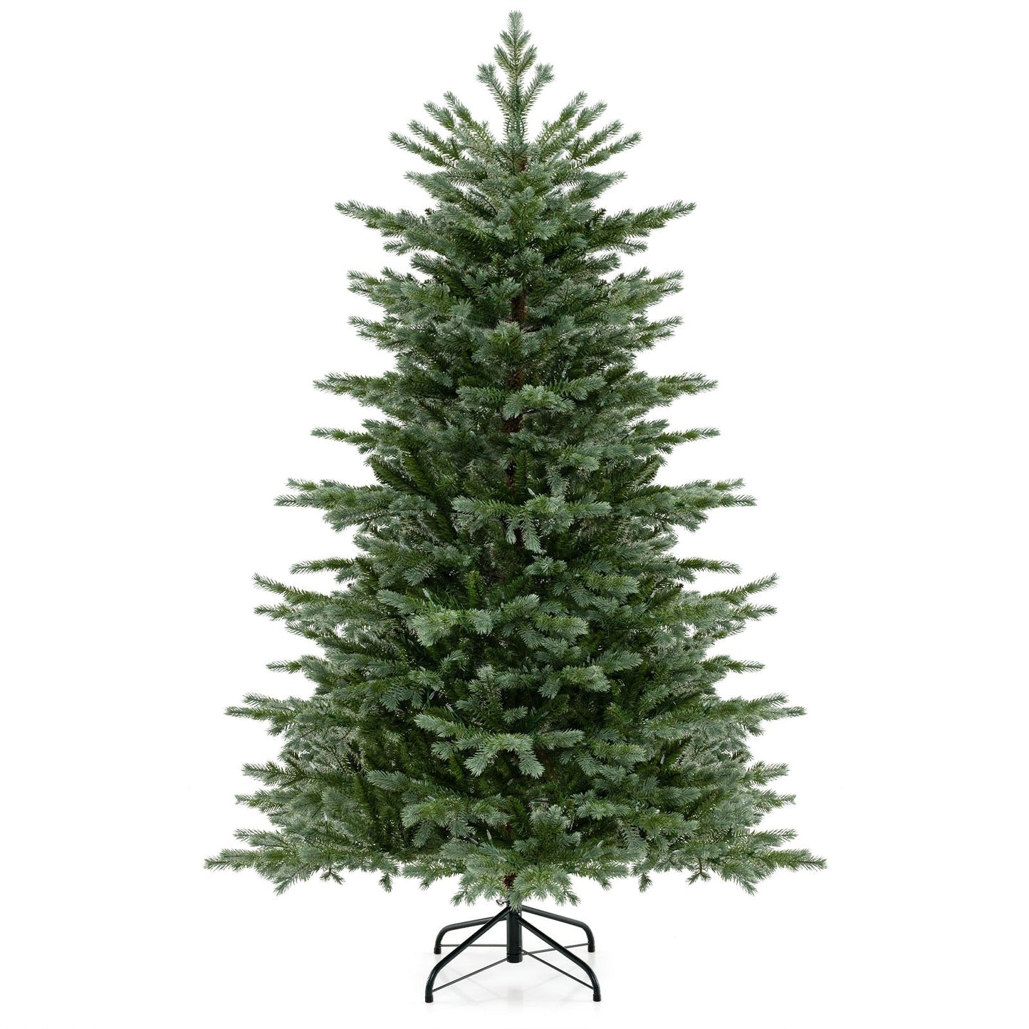 7 ft DirectDeals artificial Christmas tree with lush PVC and 400 LED lights on metal stand on Tampa Home & Garden Store