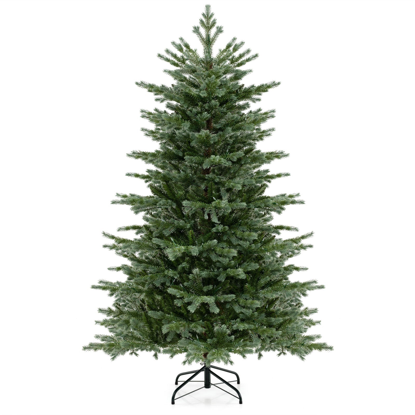 7 ft DirectDeals artificial Christmas tree with lush PVC and 400 LED lights on metal stand on Tampa Home & Garden Store