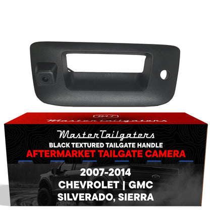 MasterTailgaters black textured tailgate handle with backup camera for Chevy/GMC 2007-2014 on Tampa Home & Garden Store