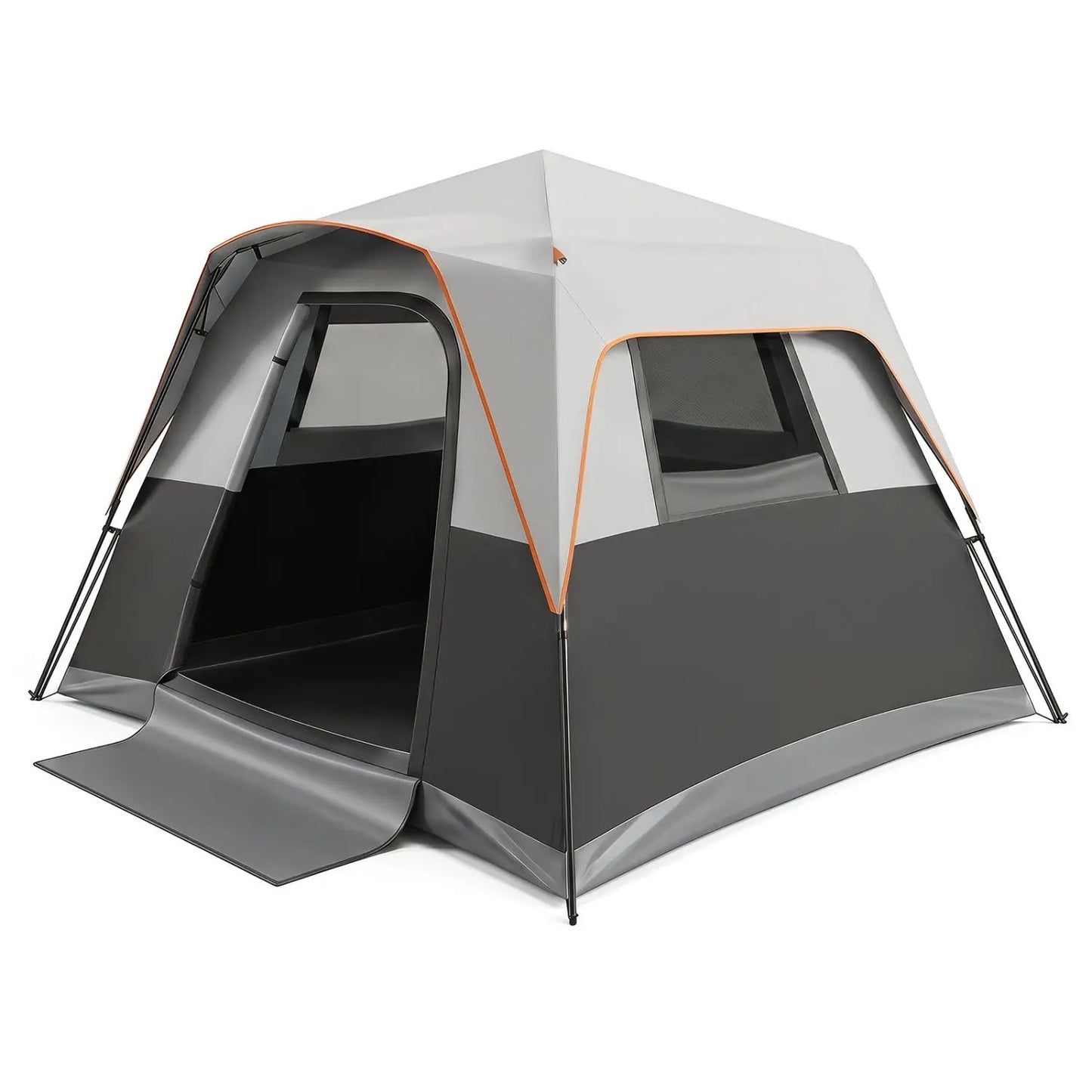 6-Person Instant Cabin Tent With Blackout Rainfly
