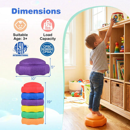 Stepping Stones for Kids Balance Training Set