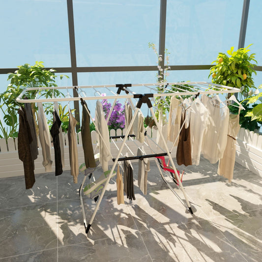Portable Laundry Clothes Storage Drying Rack - Tampa Home & Garden Store