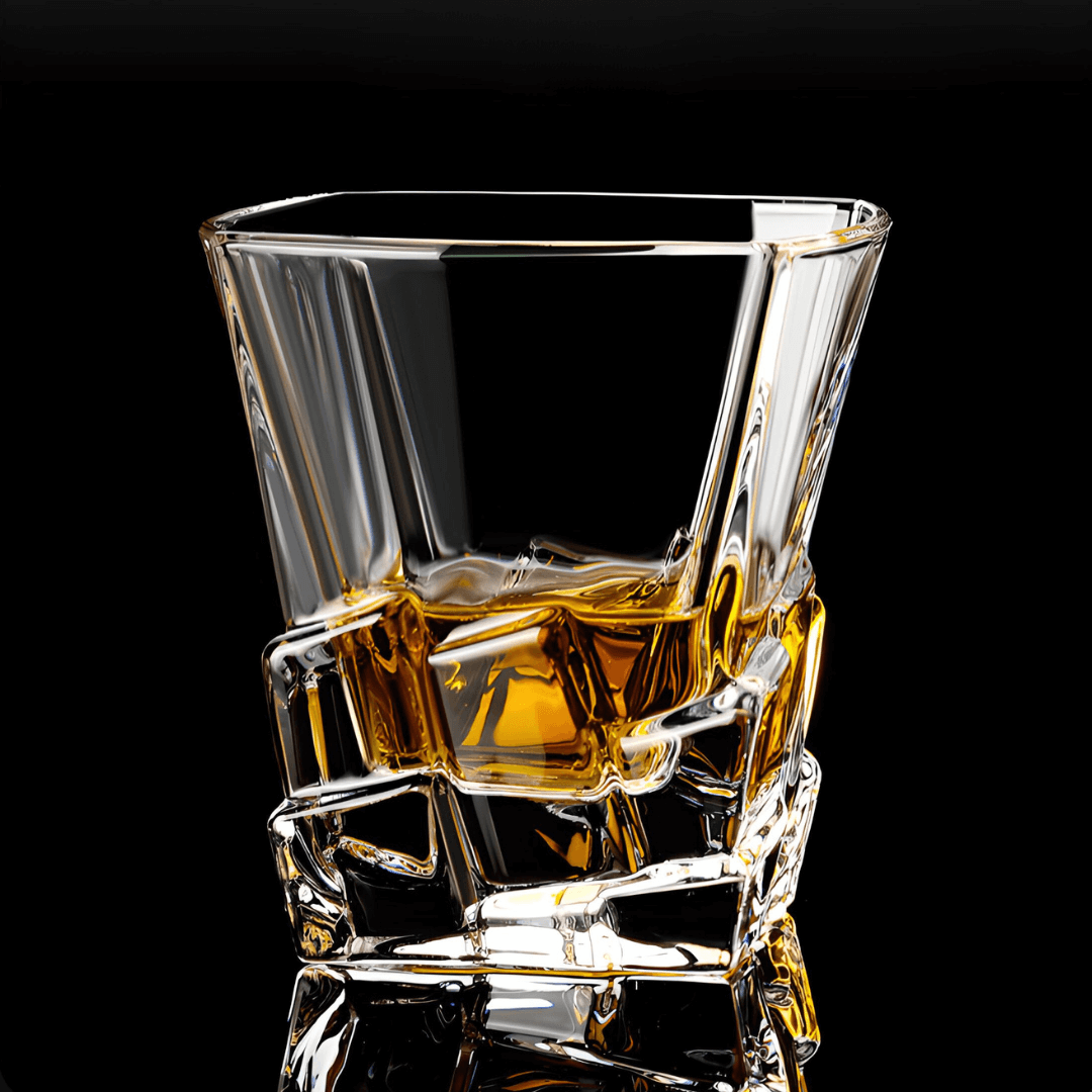 Tychon Handcrafted Japanese Crystal Whisky Glass