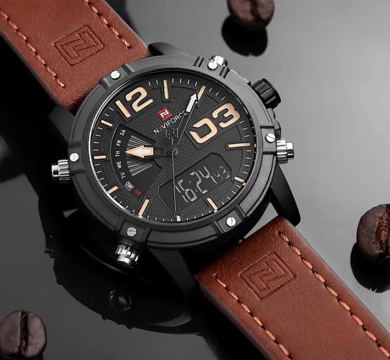 Men's Digital Analog Watch Multifunction