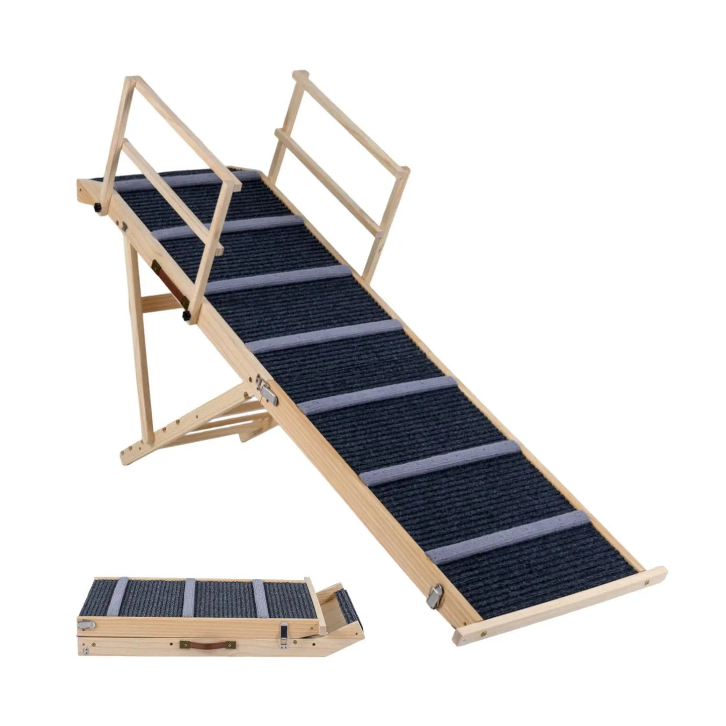 Adjustable Folding Dog Ramp for High Beds