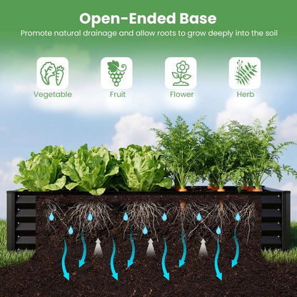 Galvanized Raised Garden Bed Greenhouse Cover