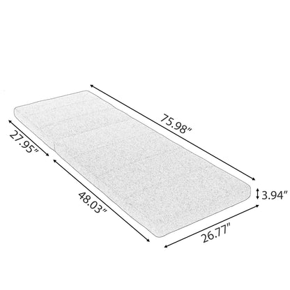 Outdoor Chaise Cushion and Removable Cover