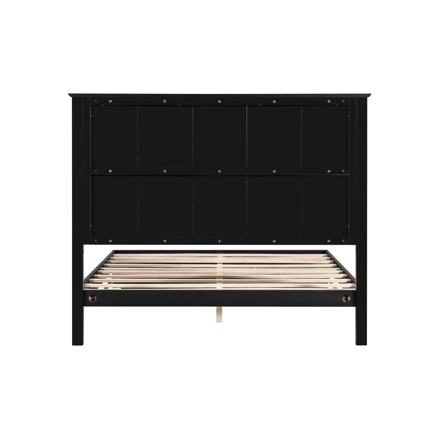 Stylish And Modern Queen Size Wood Bed Frame