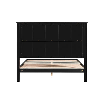 Stylish And Modern Queen Size Wood Bed Frame