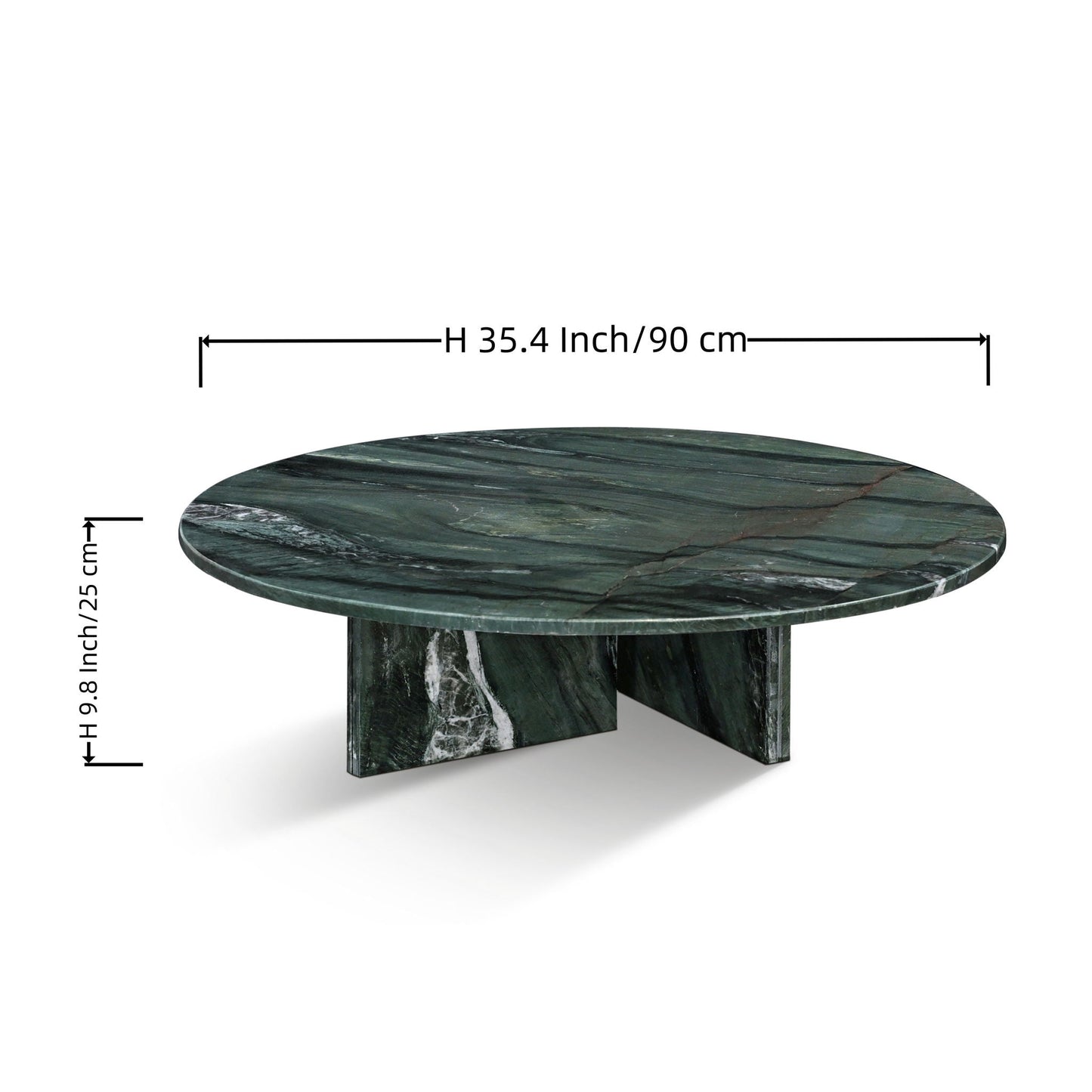 Luxury Marble Coffee Table With Unique Veining