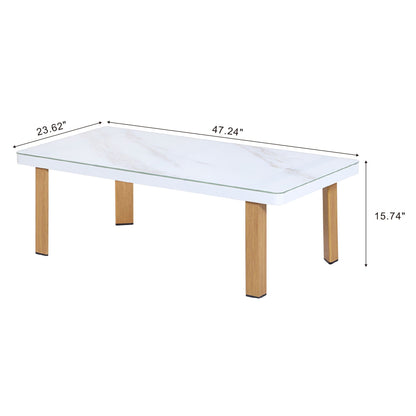 Vine White 4 Piece Outdoor Conversation Set