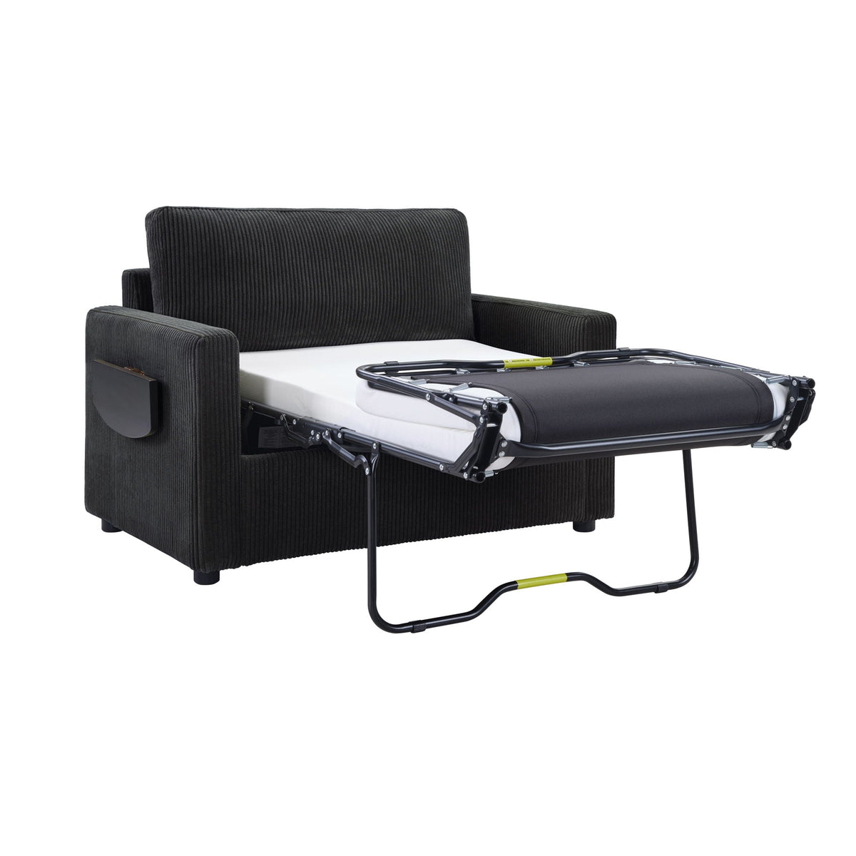 Foldable Sleeper Sofa with USB Ports and Storage