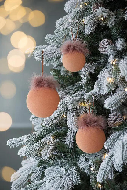 Glass Christmas Ball Ornaments for Tree Decor