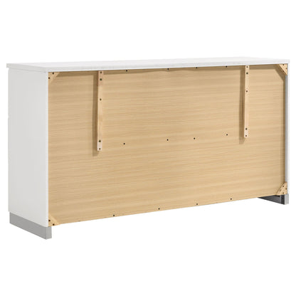 August Queen Panel Bedroom Set and LED Lights