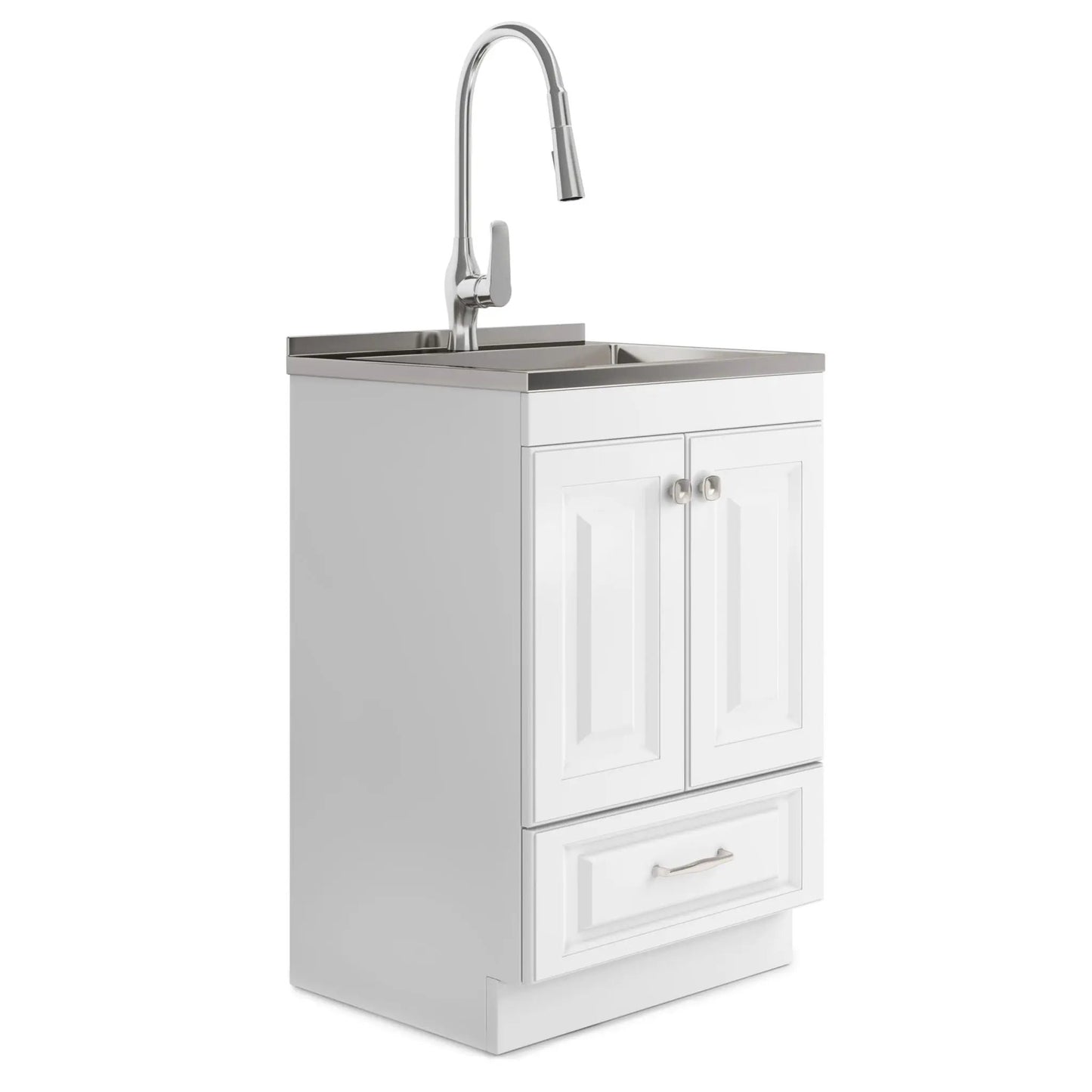 Lawrence Laundry Cabinet with Faucet and Sink