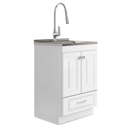 Lawrence Laundry Cabinet with Faucet and Sink