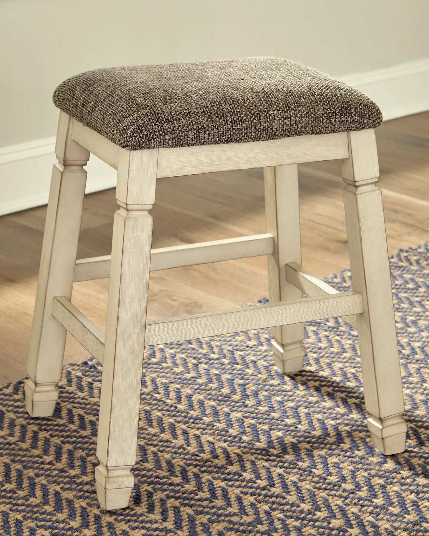 Bolanburg Upholstered Bar Stools Set Of Two Beige