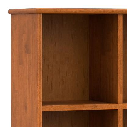 Draper Handcrafted Low Bookcase in Solid Wood