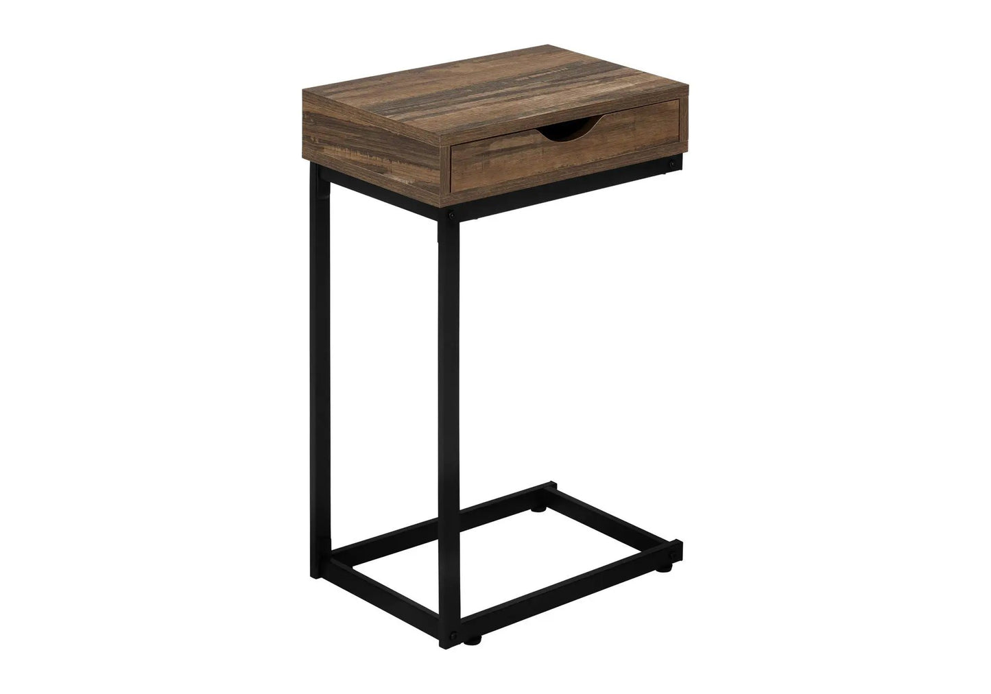 Accent Table C Shaped Contemporary Elegant Design