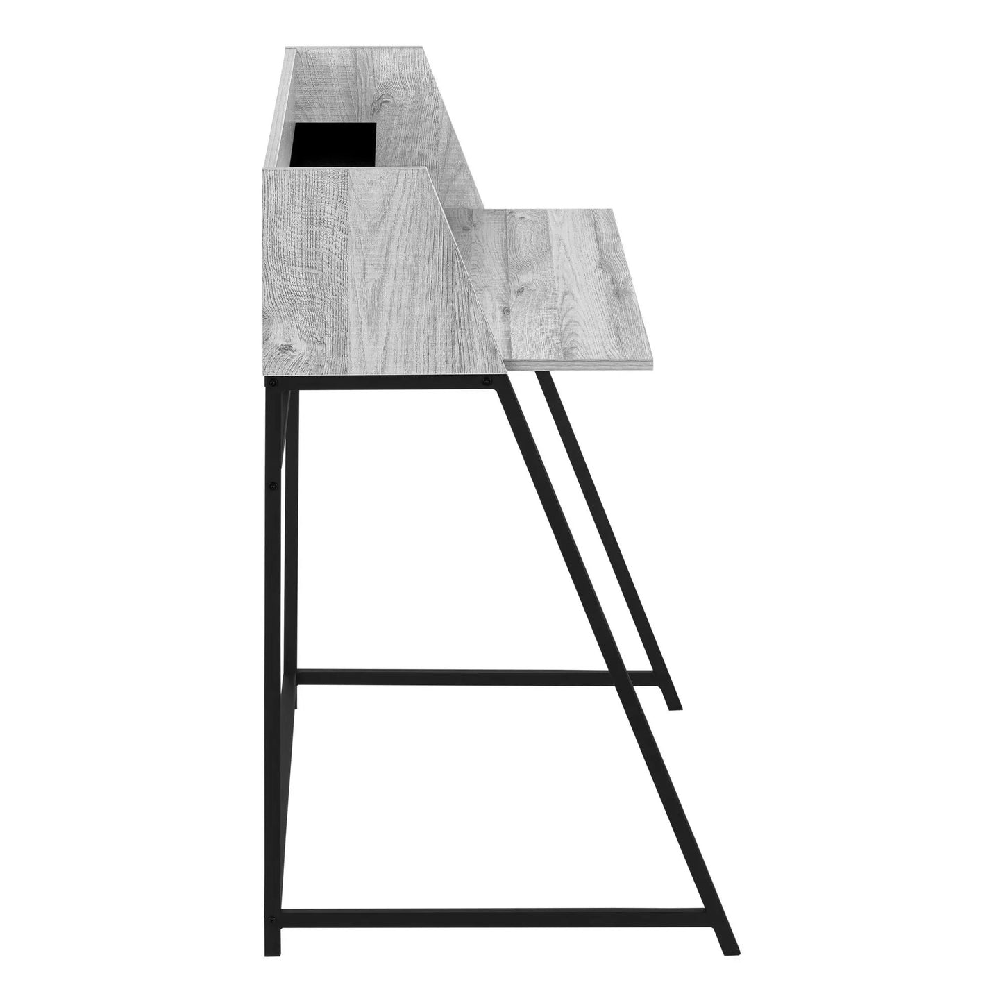 Marble Look Computer Desk for Home Office