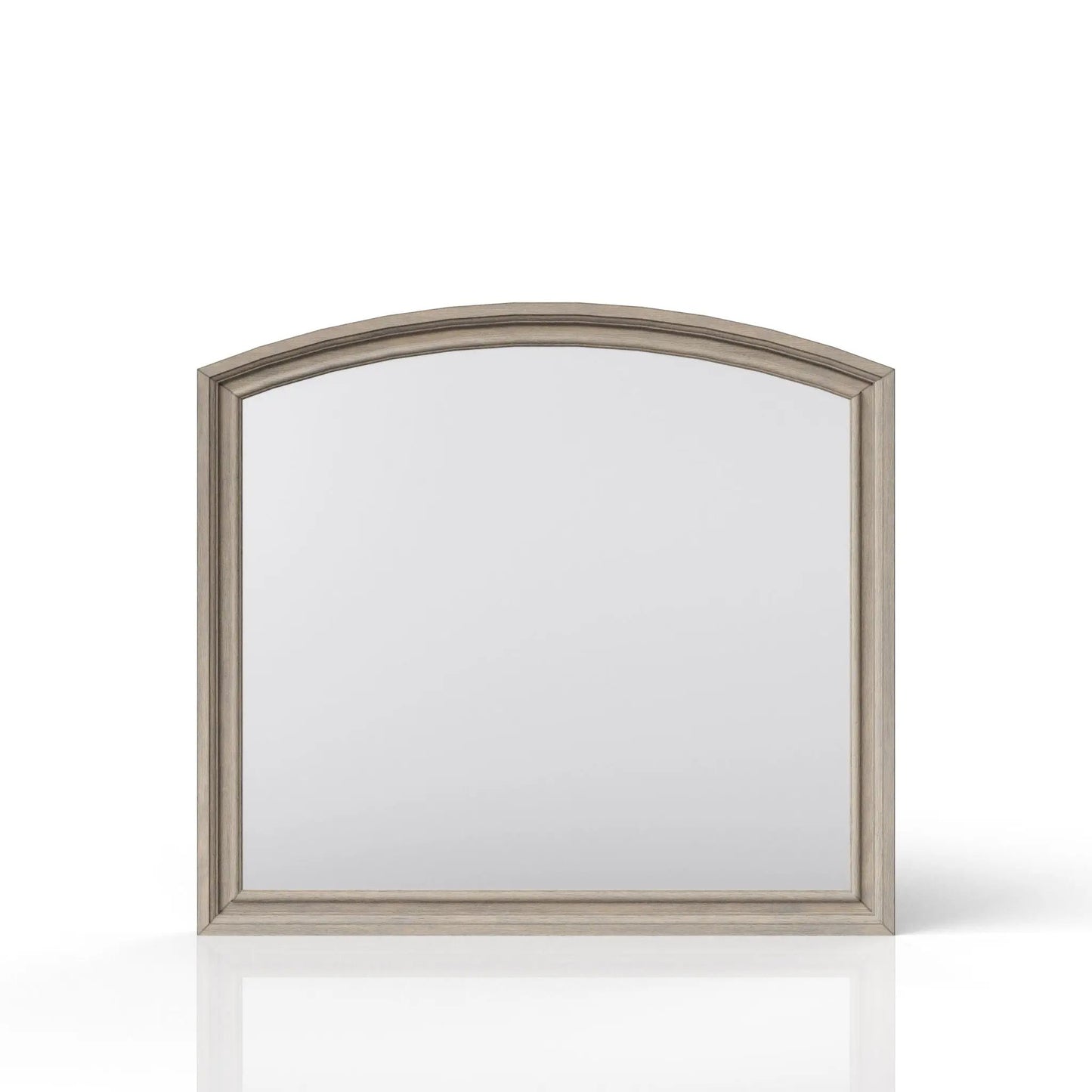 Mirror - Antique Gray with arched top wooden frame by Unique Piece Furniture on Tampa Home & Garden Store