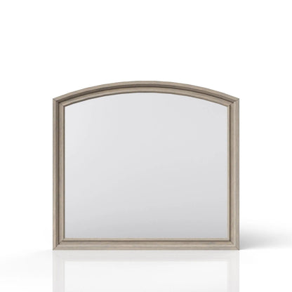 Mirror - Antique Gray with arched top wooden frame by Unique Piece Furniture on Tampa Home & Garden Store