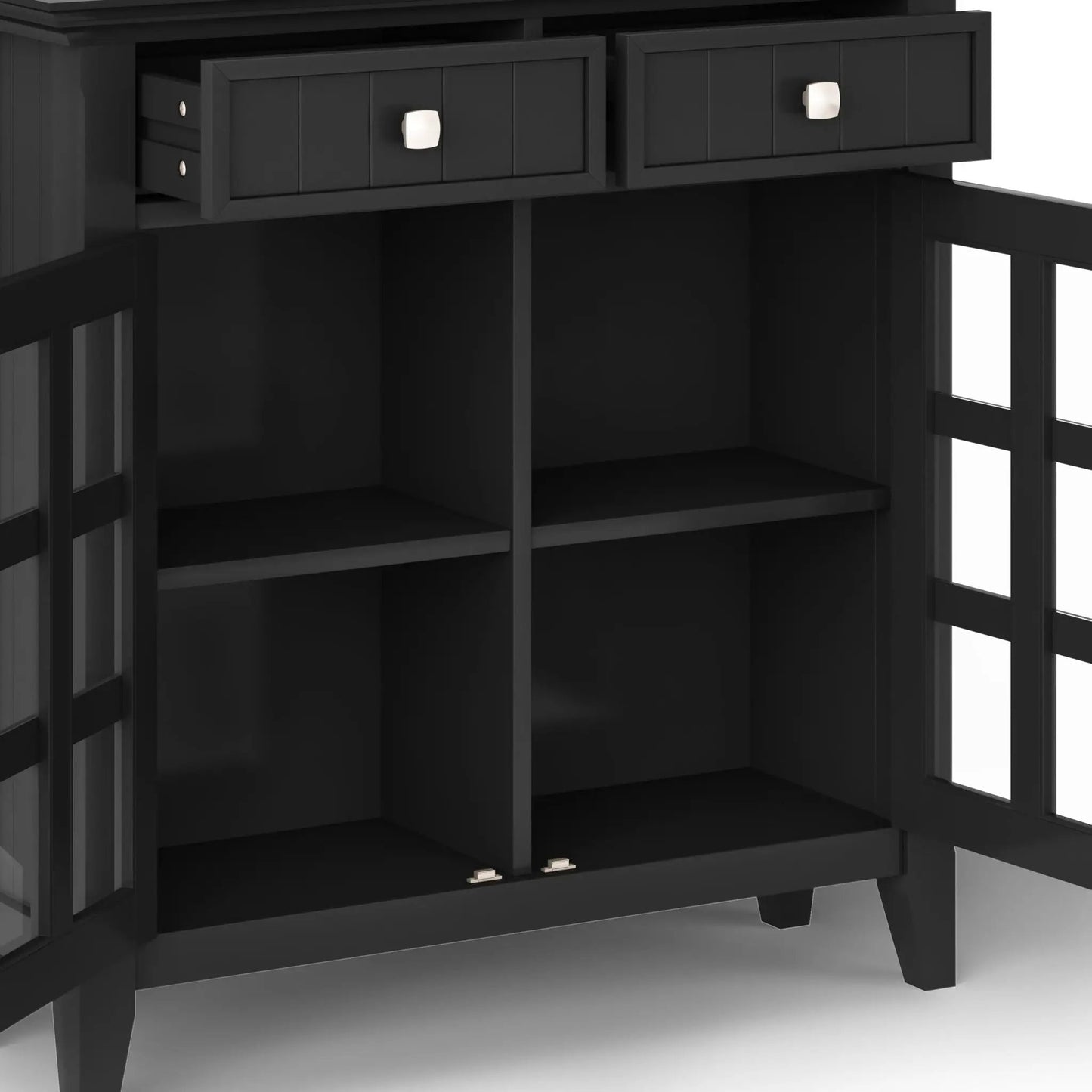 Acadian Handcrafted Entryway Storage Cabinet