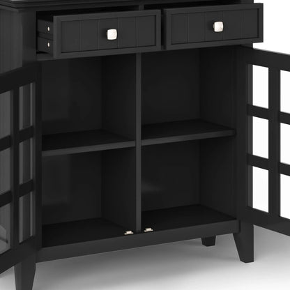 Acadian Handcrafted Entryway Storage Cabinet