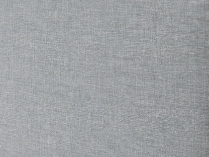 Kopa fabric upholstered bed grey woven upholstery close-up on Tampa Home & Garden Store