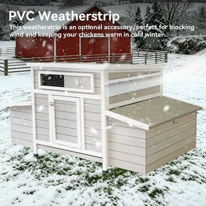 Large Wooden Outdoor Hen House and Nesting Box